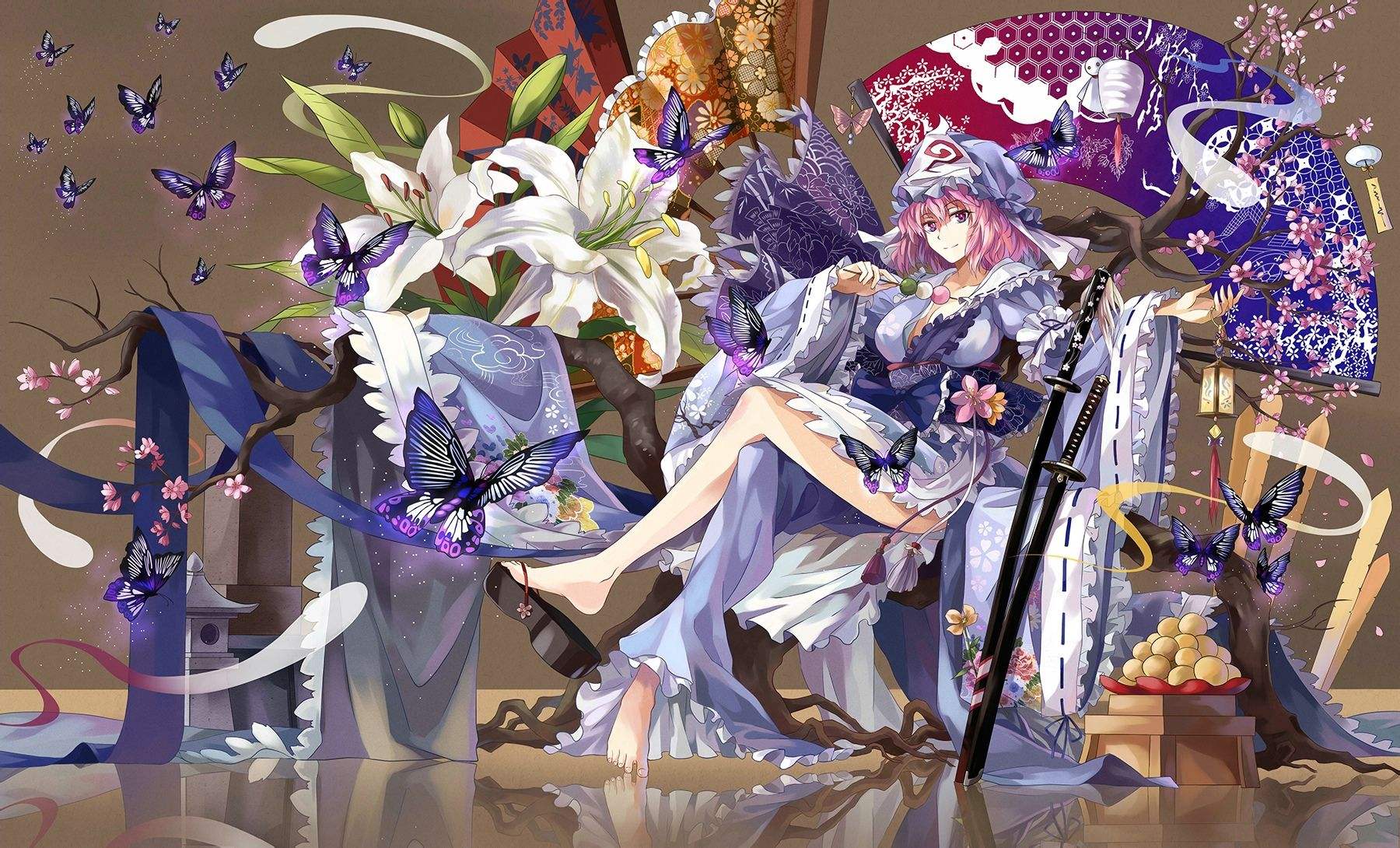 我永远喜欢幽冥楼阁的亡灵少女——西行寺幽幽子