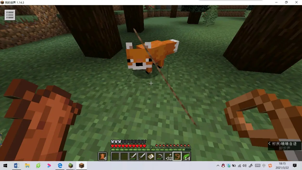 如何在mc里抓狐狸