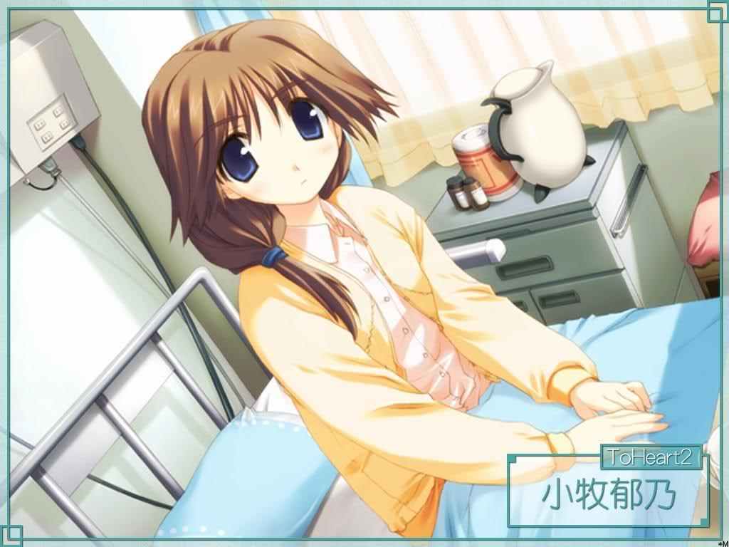 ▼小牧郁乃————《toheart2》(注:小牧爱佳之妹)