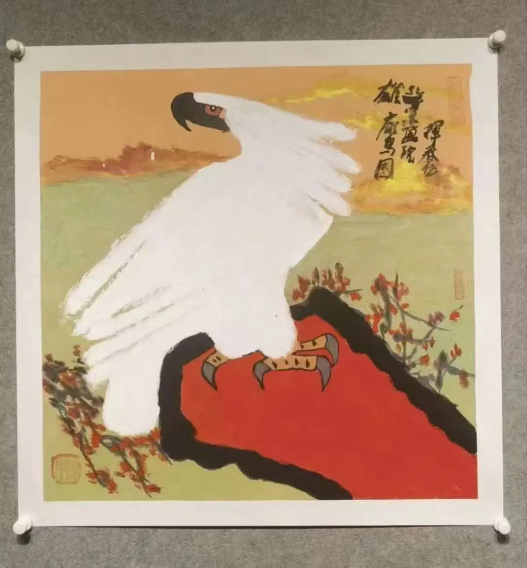 画家王挥春简介，重彩写意花鸟代表画家，国宝级艺术家，王挥春作品赏析