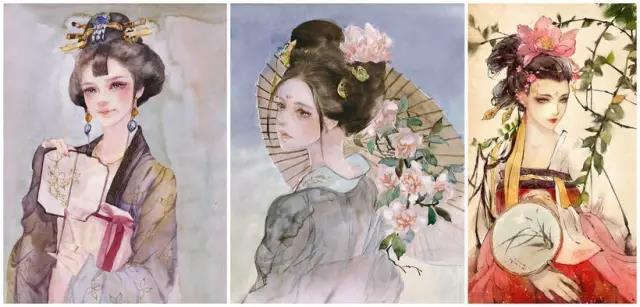 【古风发型解析】发型有多少种,古风女子就有多少种美