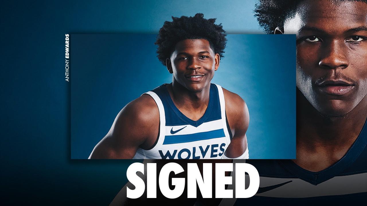 nba新科状元爱德华兹即将签约adidasadidas终于赢得状元争夺战