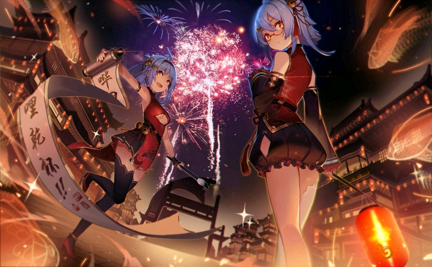 动画 动漫杂谈 2233娘精美壁纸/美图【21张】 生日8月16日 星座 狮子