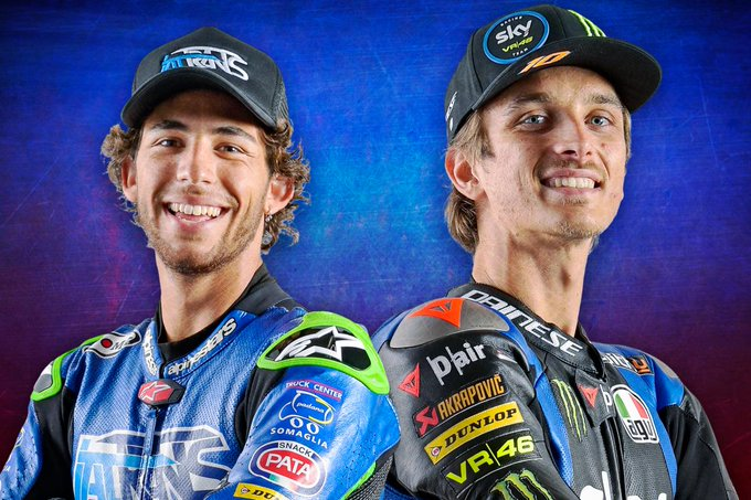 左为 enea bastianini 右为 luca marini