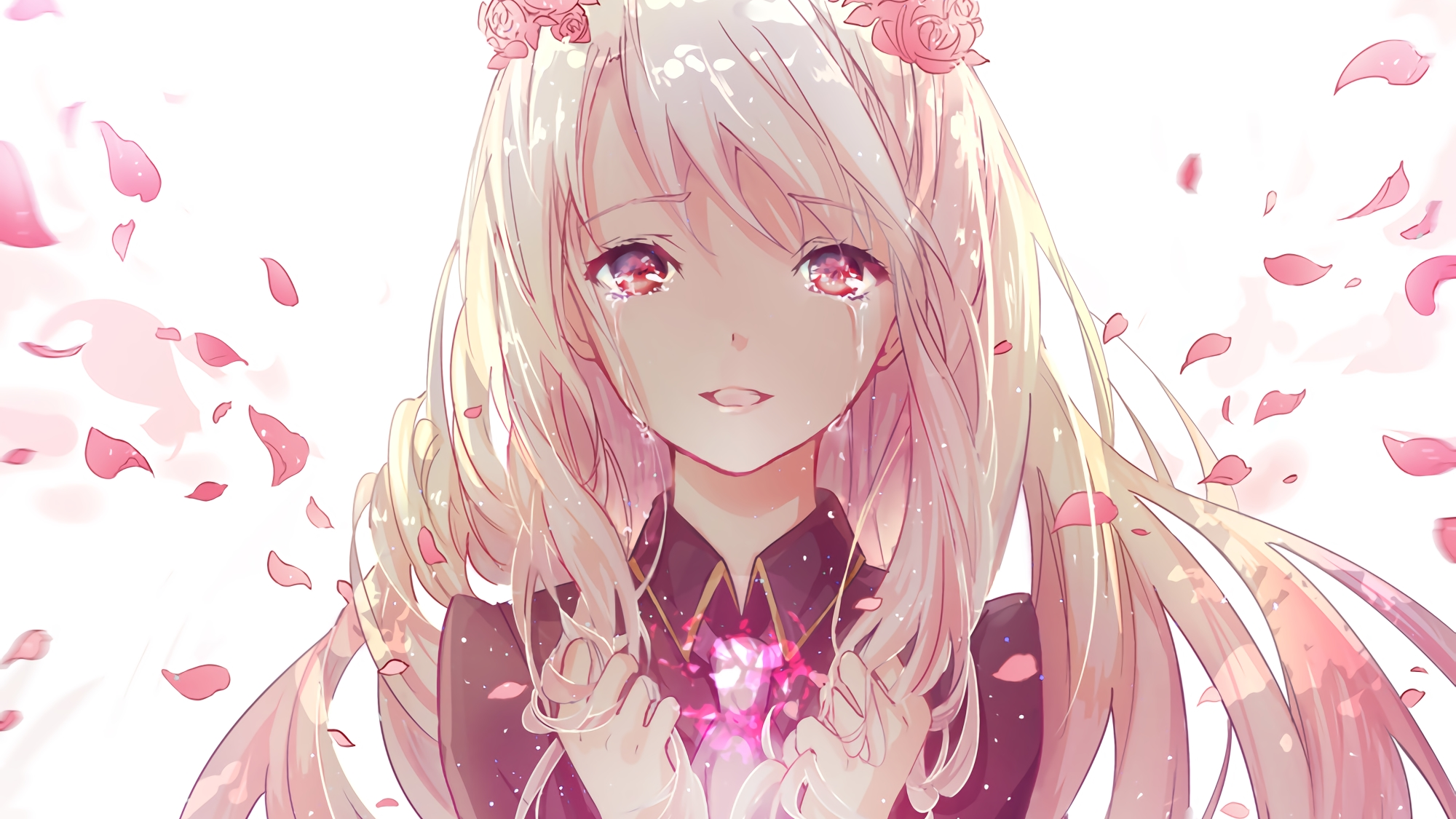 【电脑壁纸裁剪】呆萌傻白的补魔少女伊莉雅