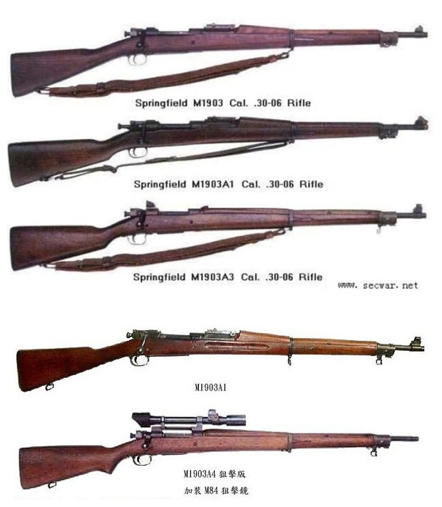 顺带一提,在当时m1903有一个竞争对手,叫做恩菲尔德m1917,这个名字