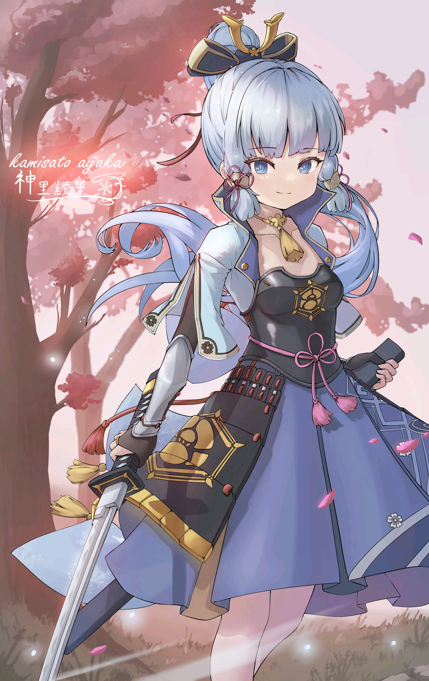 原神壁纸(公子生日特别篇,极致奶香一刀!神里绝美私服