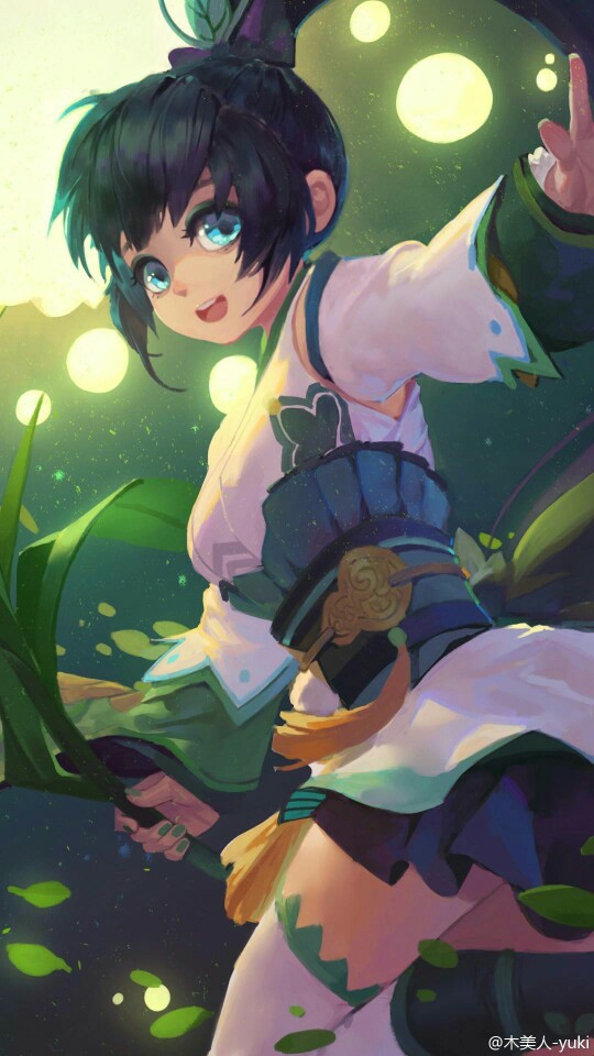 阴阳师×决战!平安京 莹草