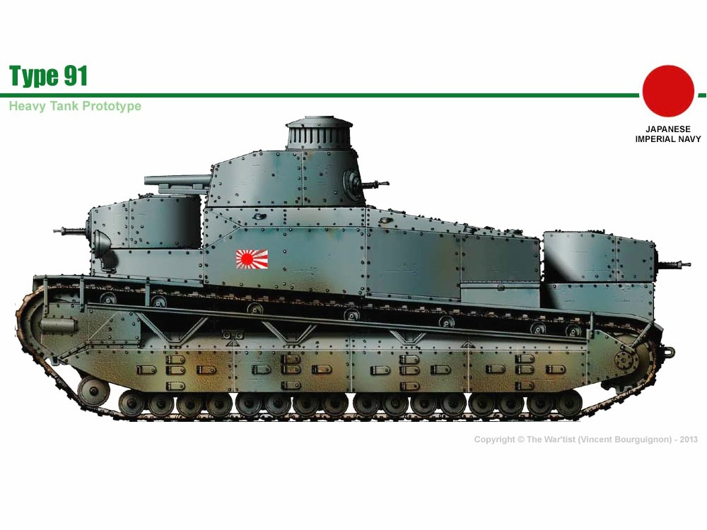 科技 人文历史 二战时日本装备的坦克 炮塔前装甲厚度:75 mm 车体侧