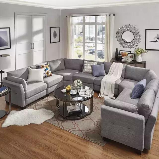 「超全」家居设计客厅沙发摆放大全,值得珍藏!