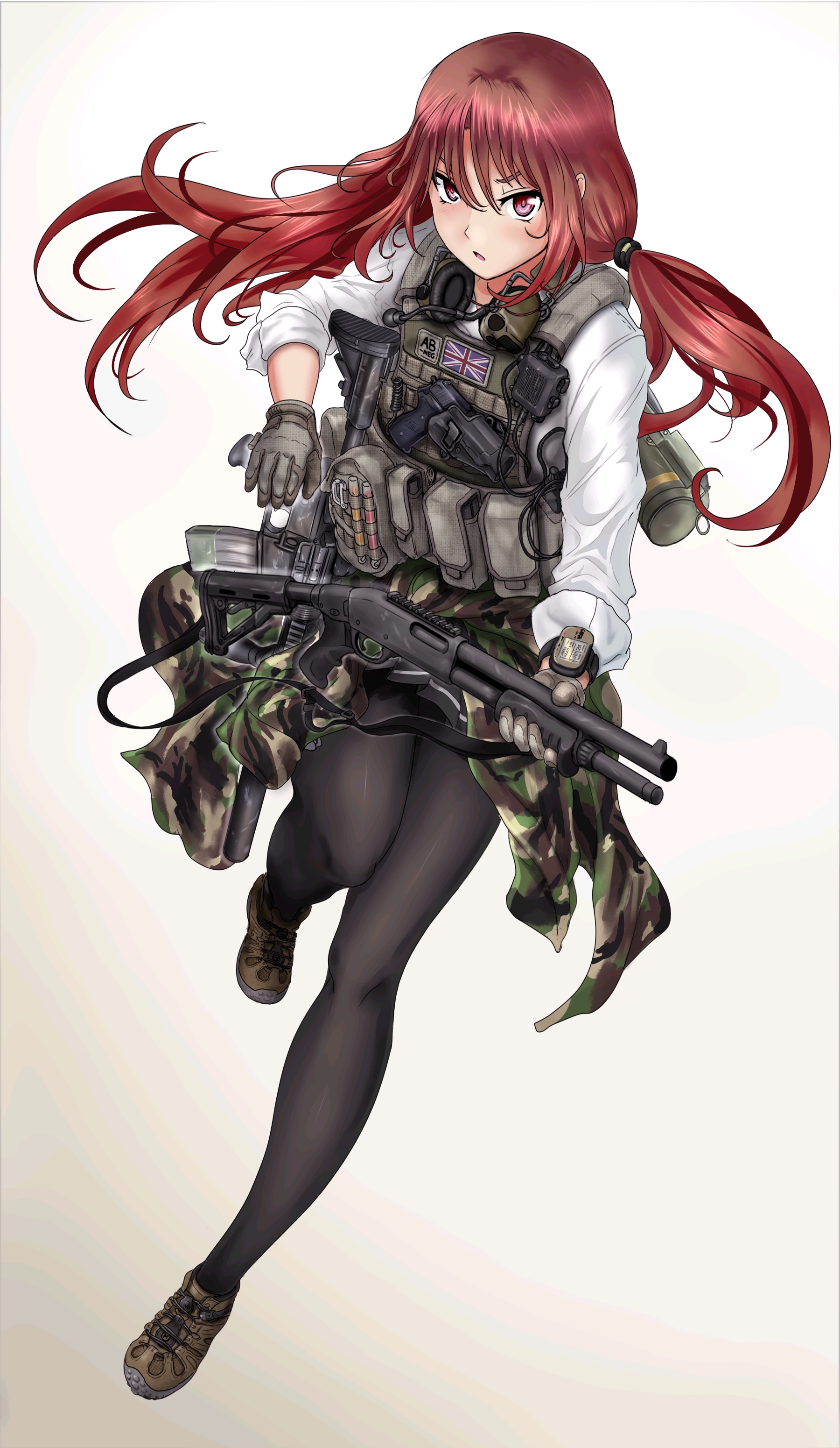 军服少女合集