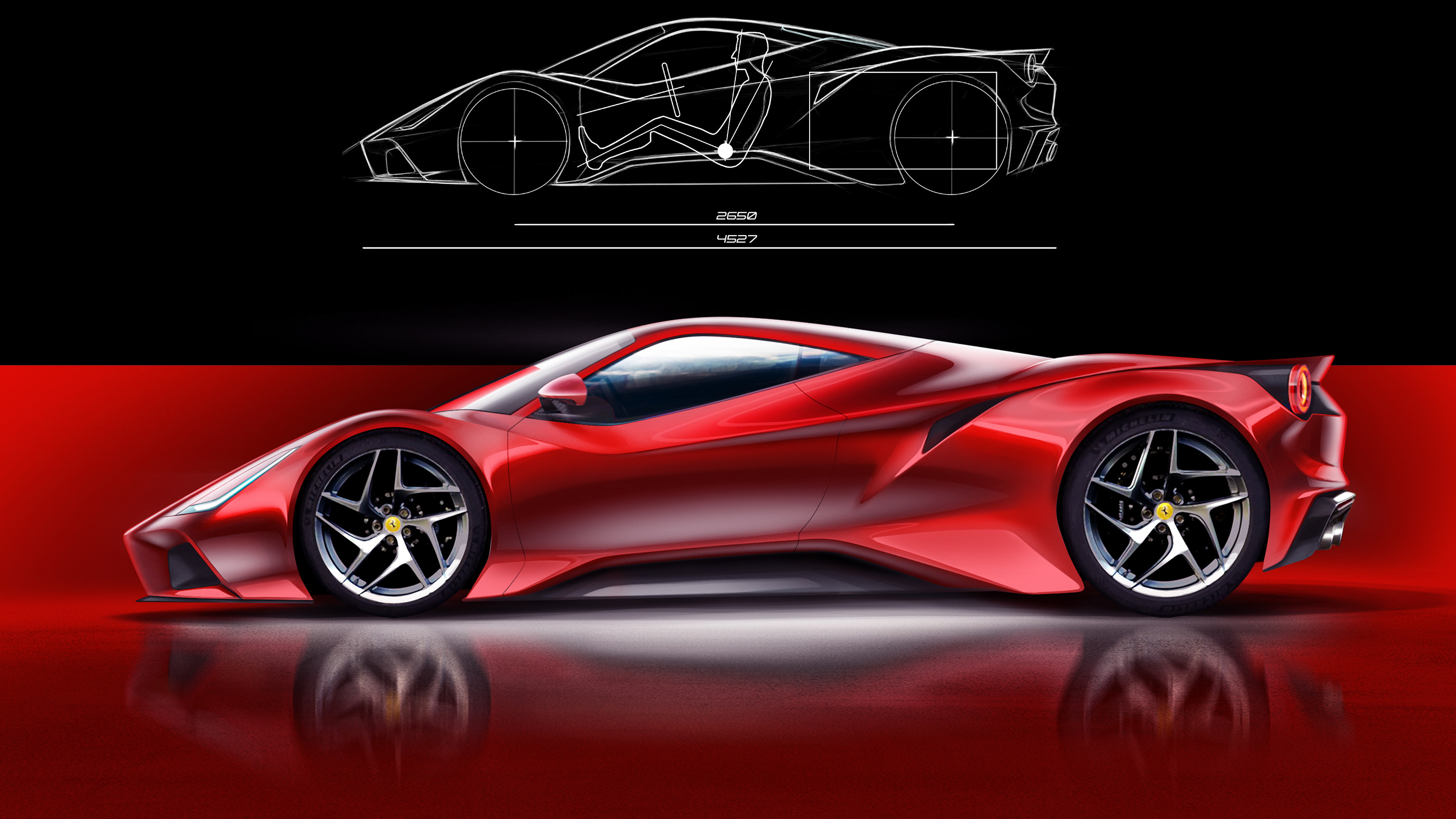 【概念设计】法拉利/ferrari 499 continua(2019)
