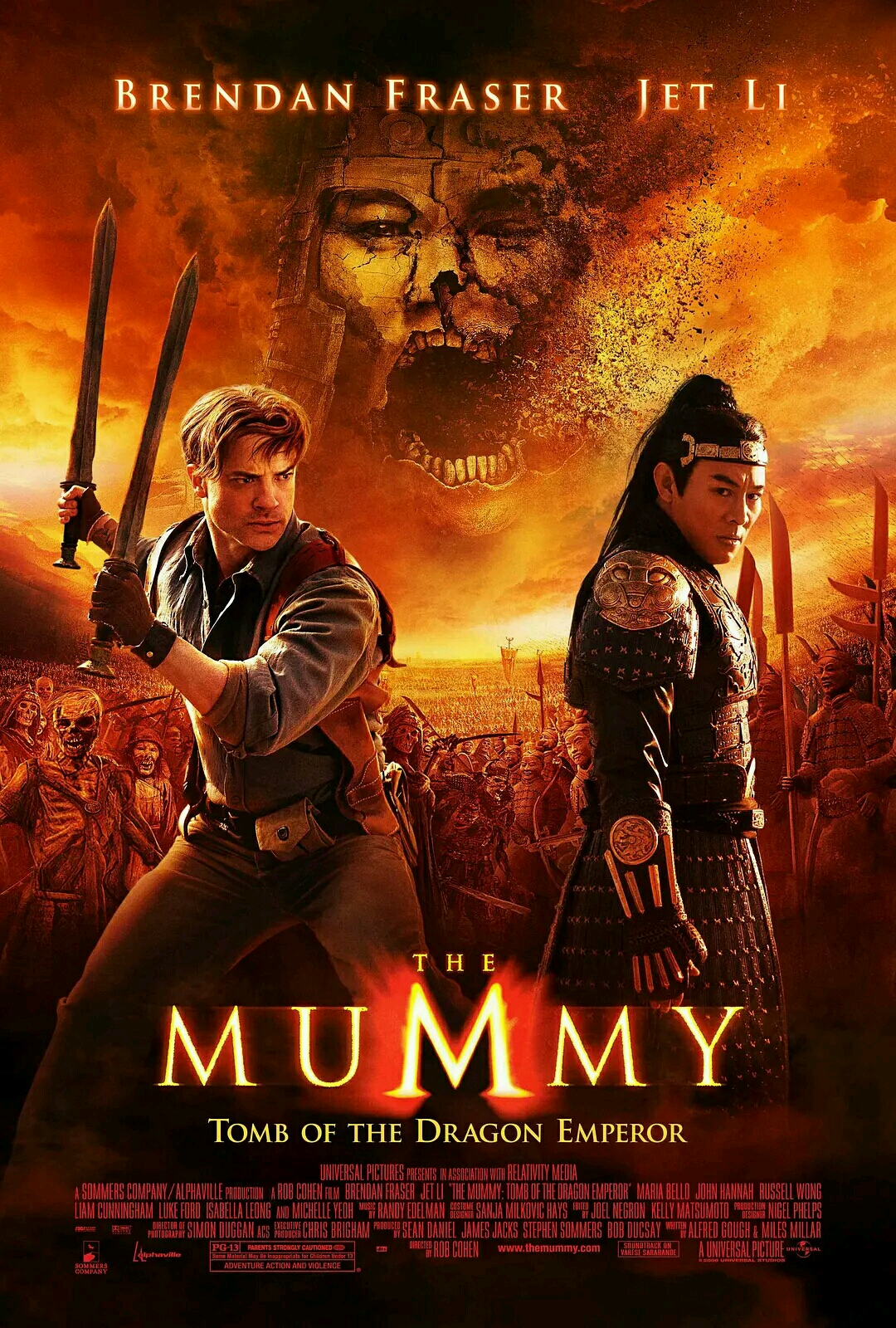 《木乃伊3:龙帝之墓》电影海报