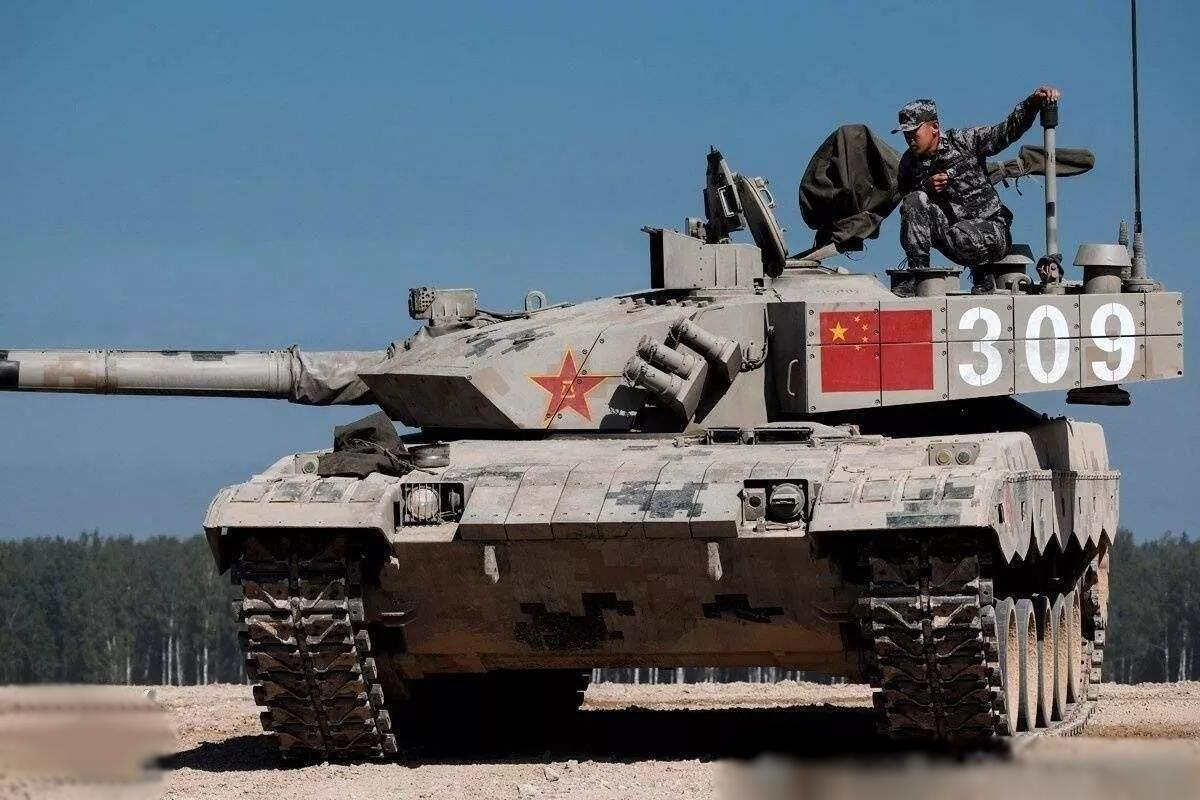 图为96式主战坦克