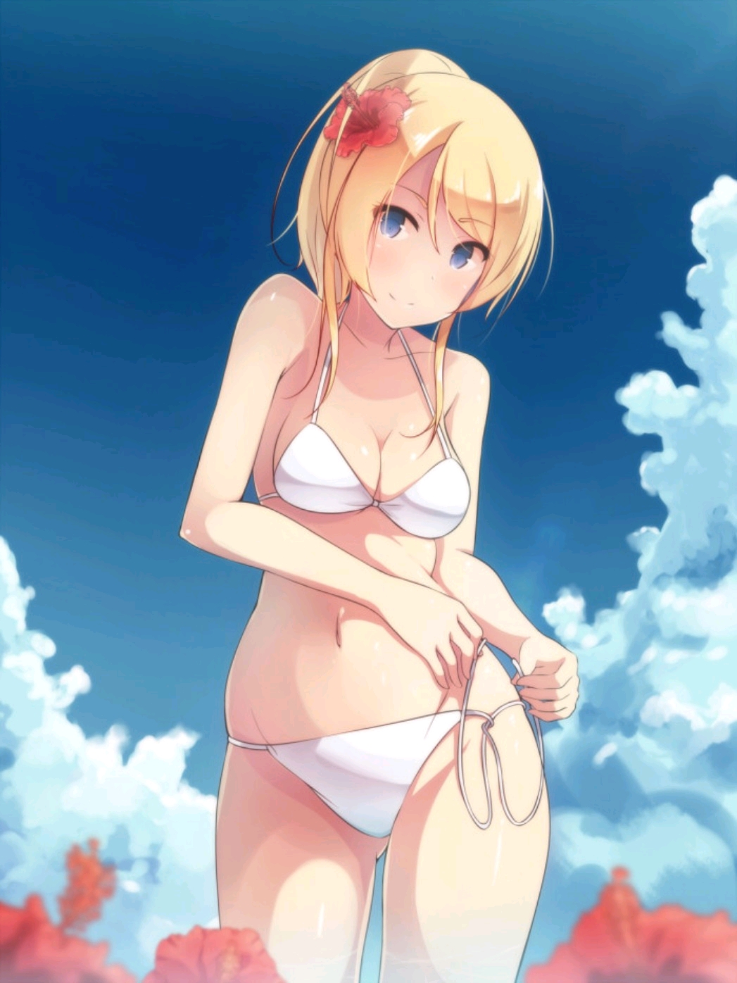 【夏日清流】二次元泳装美少女 美图/壁纸③