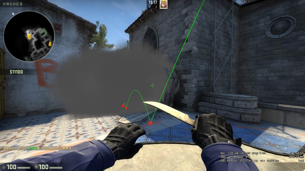 [csgo]炼狱小镇inferno投掷物(一)
