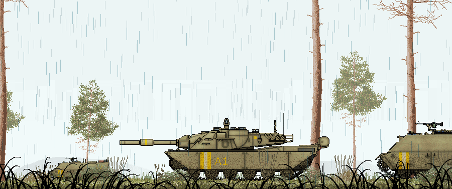 科技 人文历史 美德联合mbt/kpz 70坦克简史② 技术简析 gif gif gif