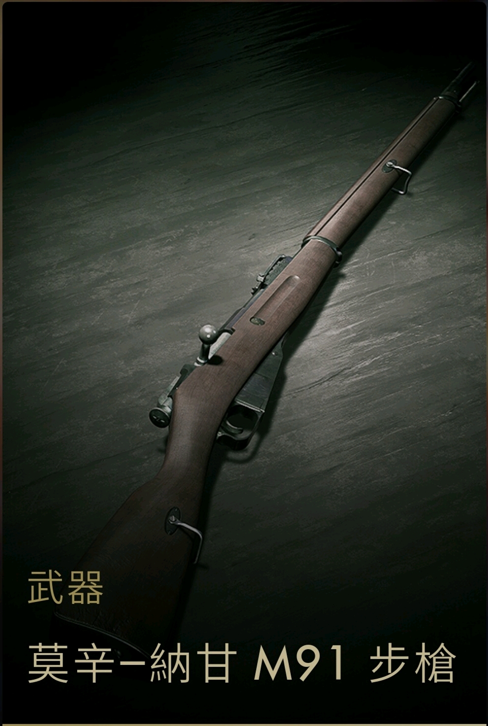 战地1游戏内百科简体中文翻译ー莫辛纳甘m1891