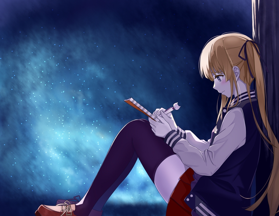 眼前的英梨梨无知无觉,清纯美眸紧闭 (英梨梨美图篇)