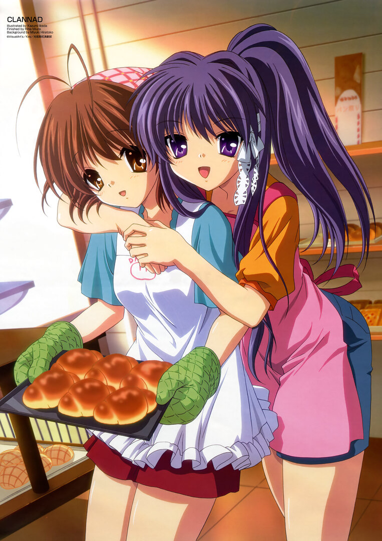 姐妹情深自有缘相依相伴赋诗篇藤林杏藤林椋合集clannad