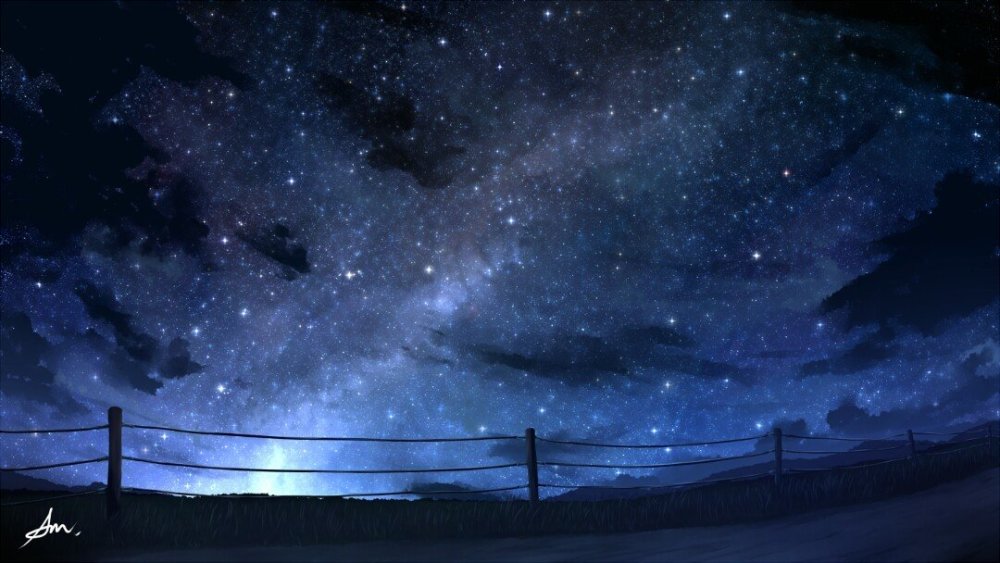 壁纸向-分享一些超好看的星空图(侵权立删)