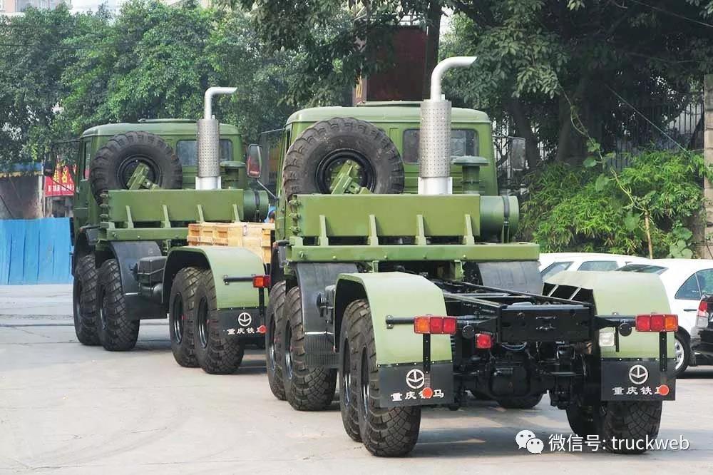 康明斯m11发动机 8x8驱动 全车单胎 重庆铁马xc2300全驱军车底盘