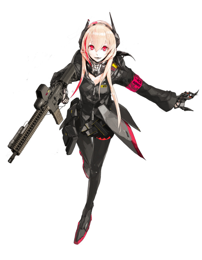 少女前线图片系列:m4 sopmod ii专场