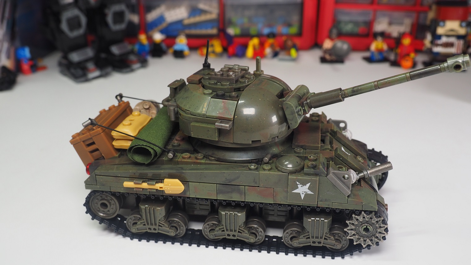 积木玩具评测:美高积木二战谢尔曼坦克到底值不值?