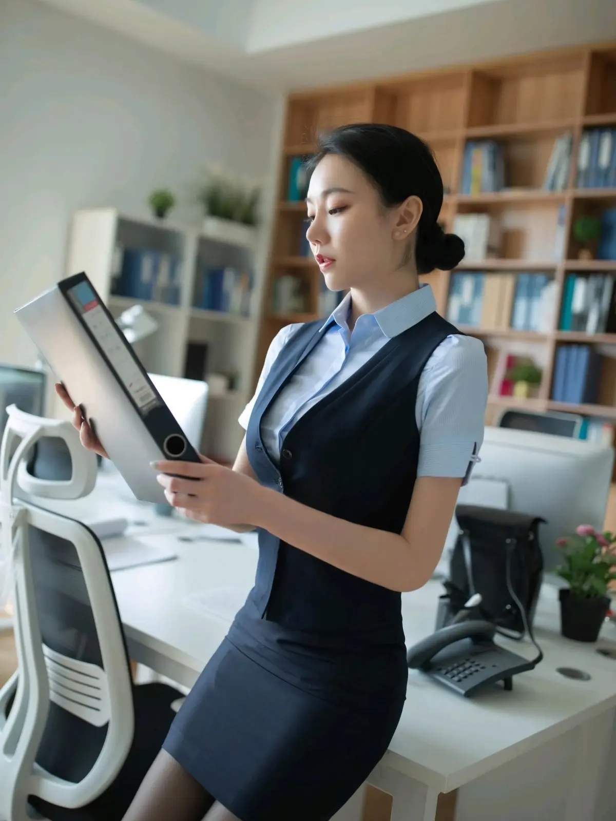 有这样的秘书陪着加班，你能干多久？