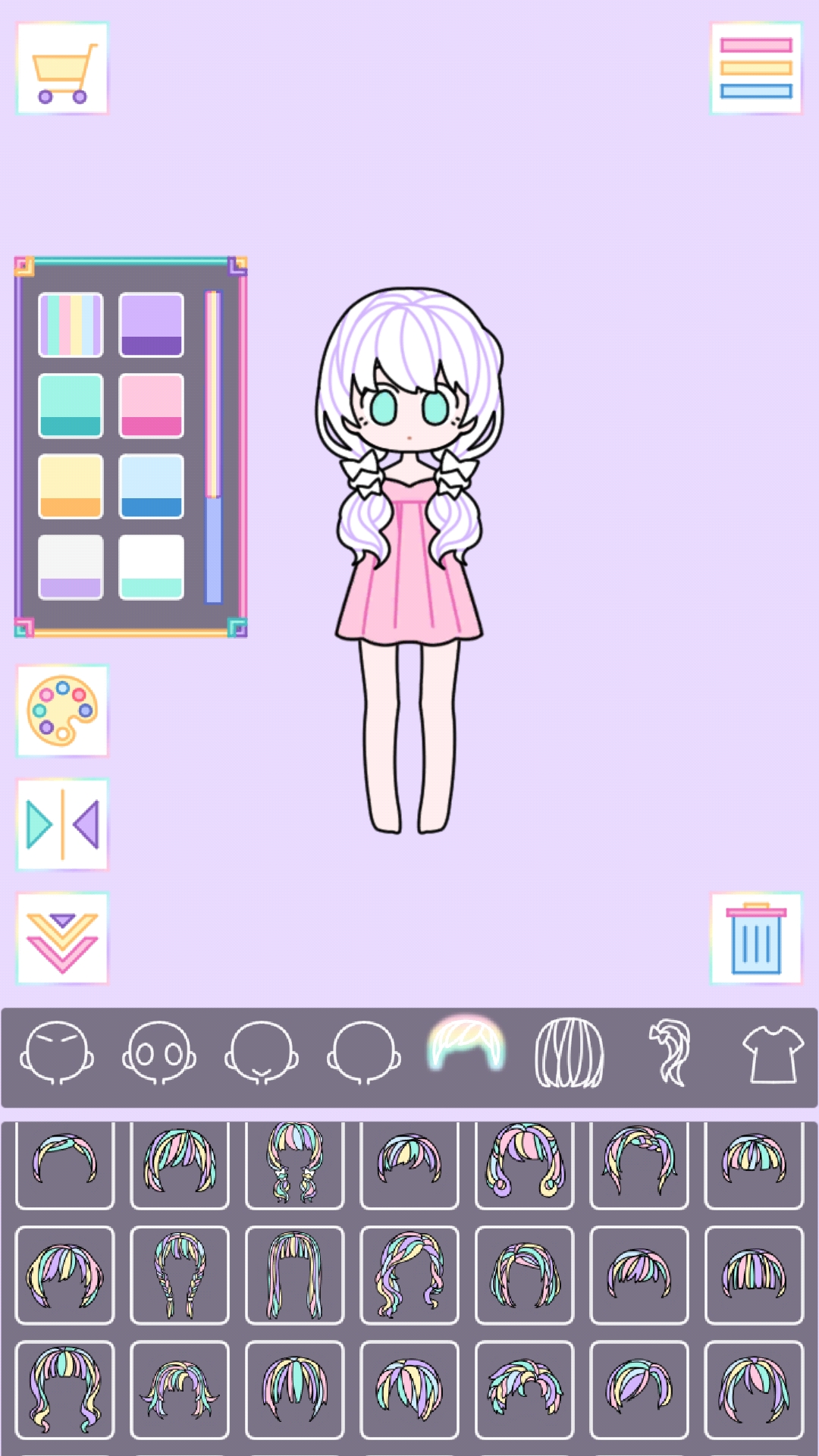 和蒲草一起玩纸娃娃~pastel girl - 粉彩少女 2.0.1大更新