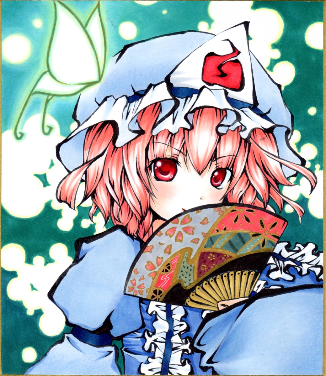 【车万百图】 西行寺幽幽子 p站二百张精选插画美图分享(上)
