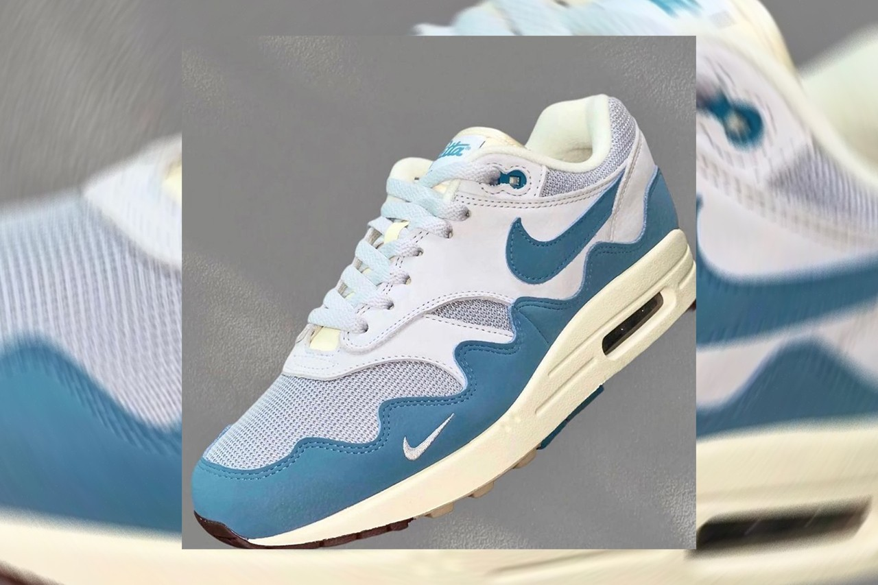 patta x nike air max 1「noise aqua」全新联乘鞋款率先曝光