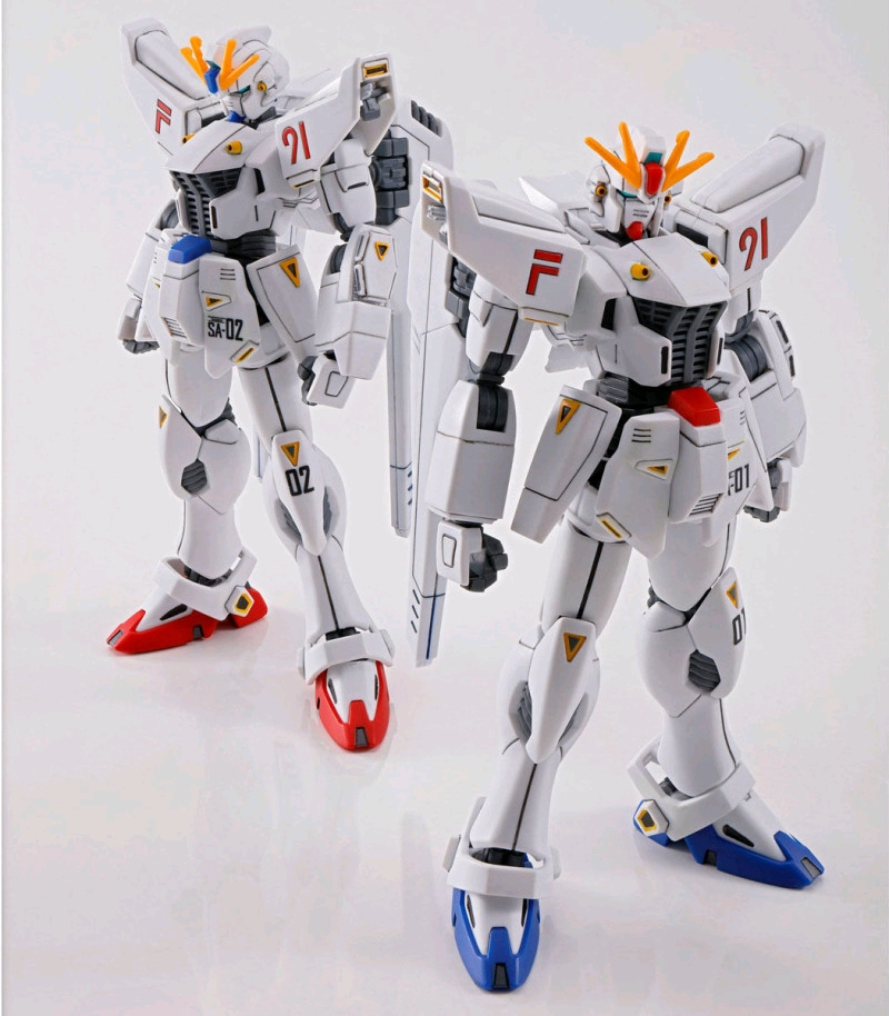 纯白幻之配色hg1144高达f91vital1号机2号机套组pb限定10月发售