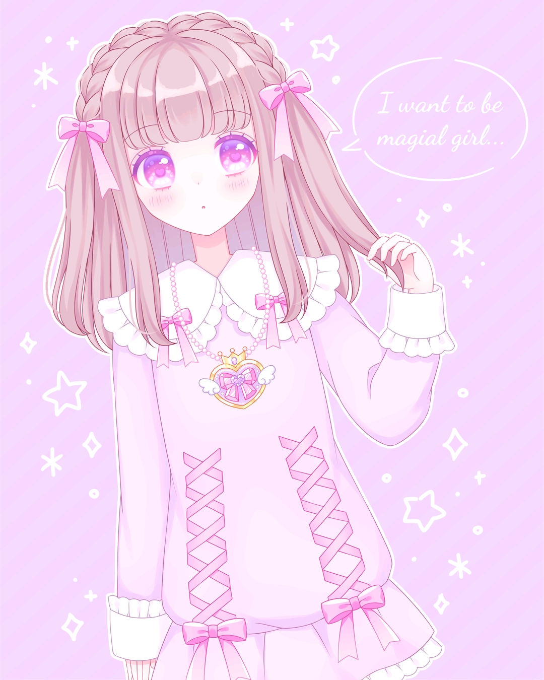 【pixiv】姬月るな作品集-可爱小萌妹壁纸