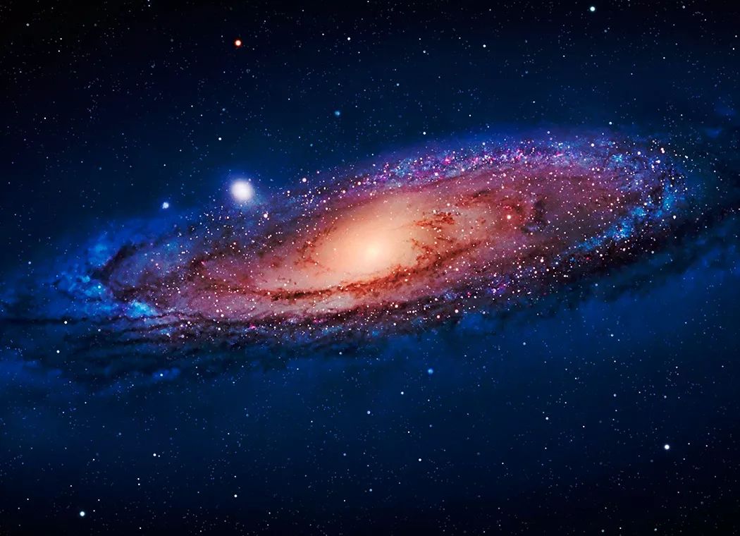 是不是"神"创造了这美丽的星系?