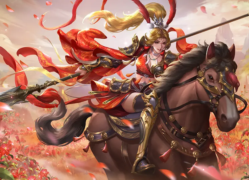 【臻品册】《巾帼花武》皮肤及台词