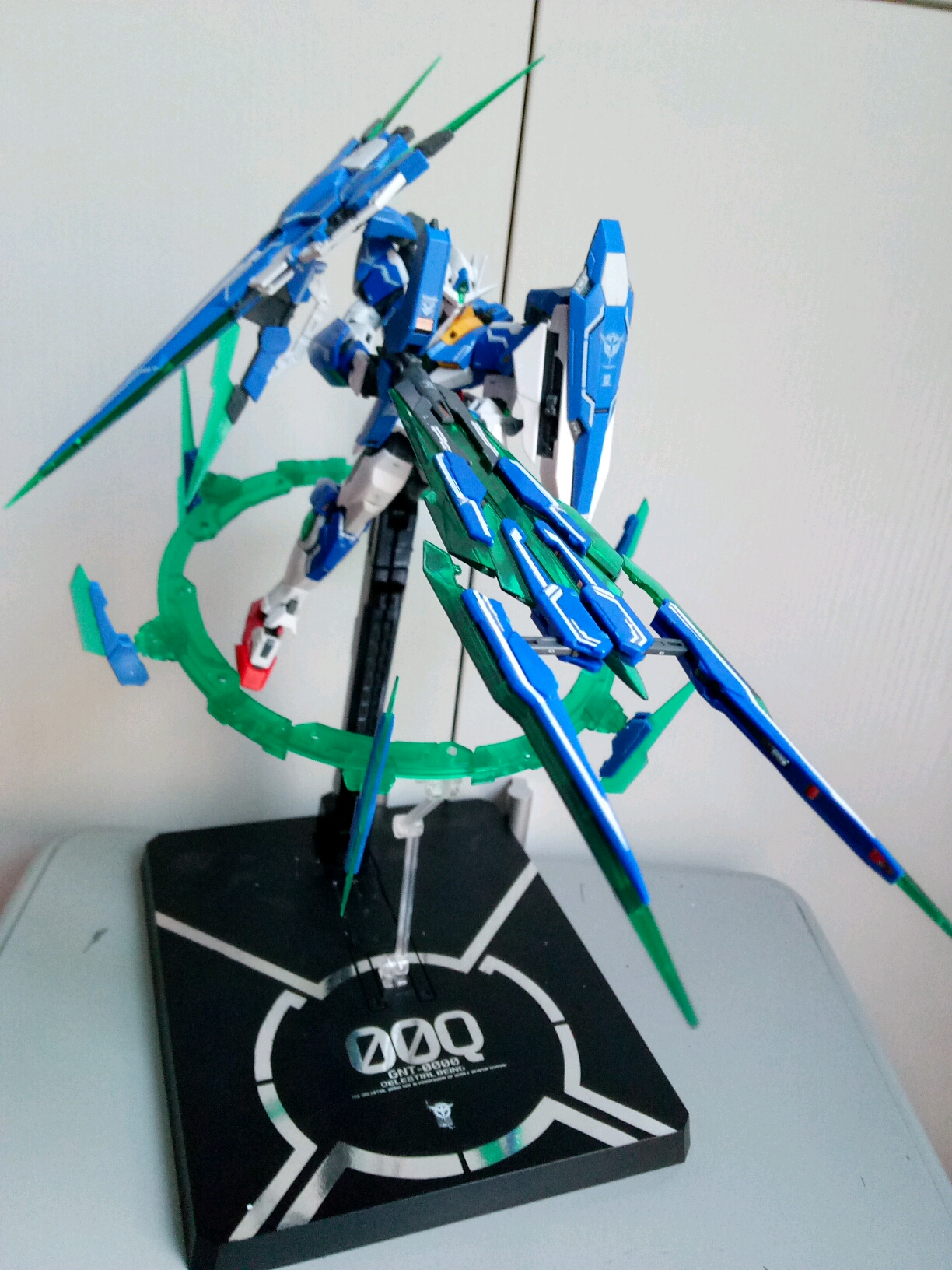 【青椒模玩】万代rg1/144pb限定全刃式00q高达(美图向