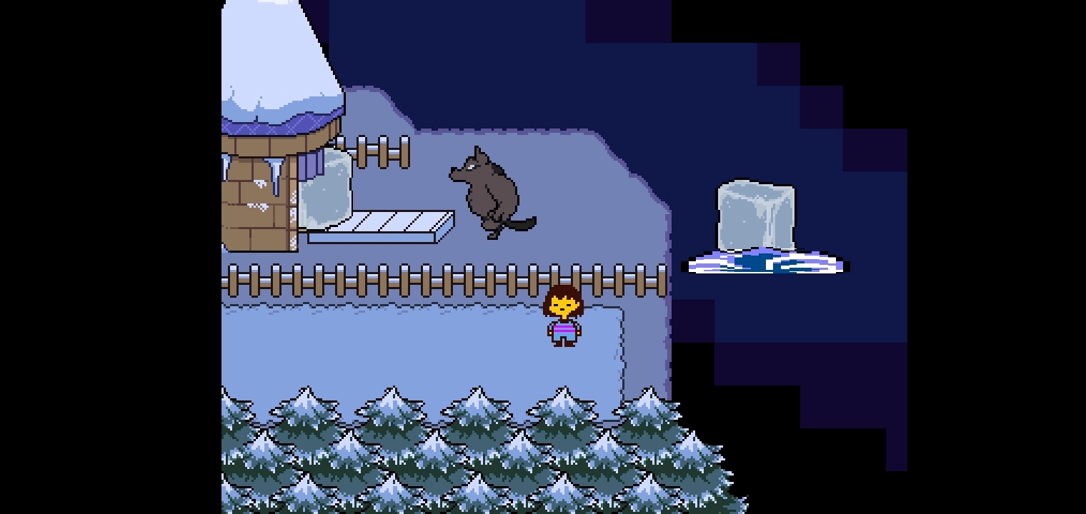 传说之下游戏截图p2雪镇