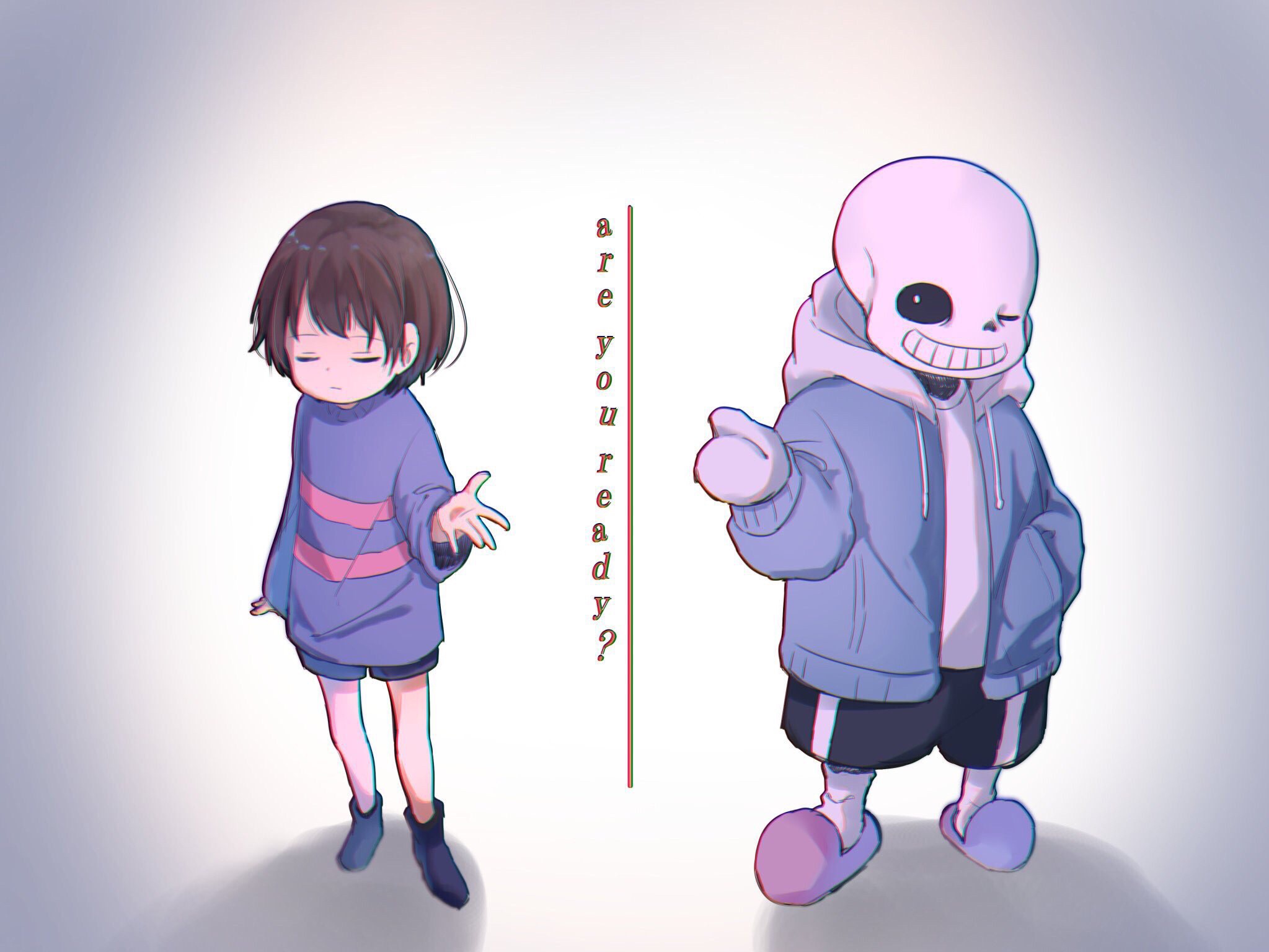 【undertale】传说之下精美人物图包 (画师わたがし篇