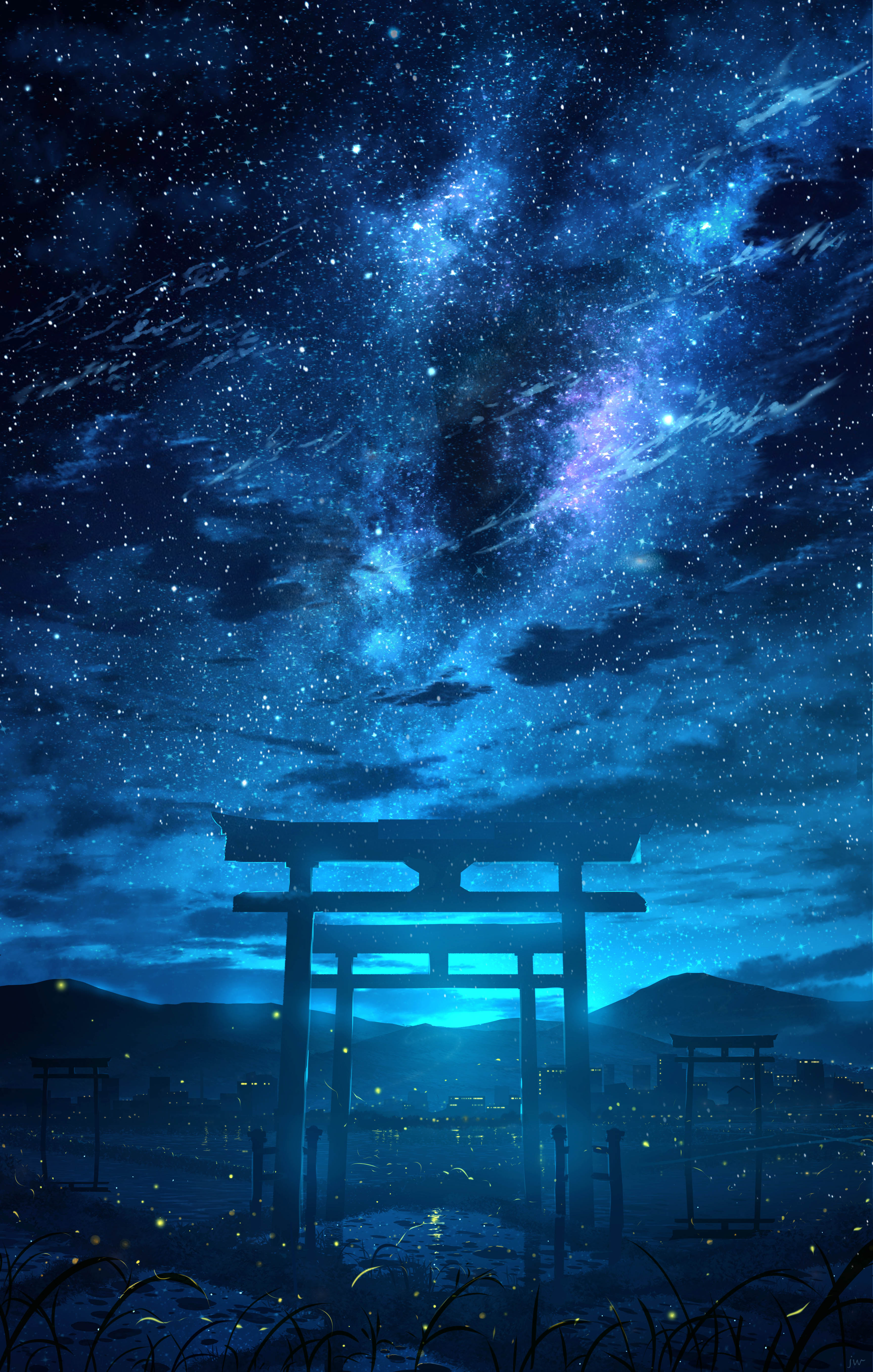 动画 动漫杂谈 「星空」 手机壁纸&电脑壁纸(纯风景)vol.