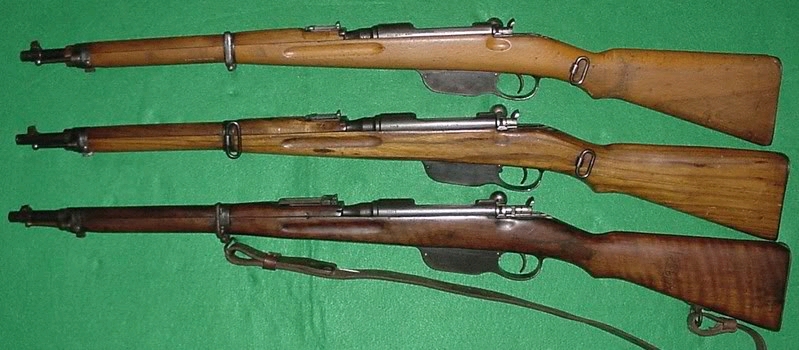 m1895/24步枪是20世纪初才研制成功的,是该步枪系列中的最后一个型号