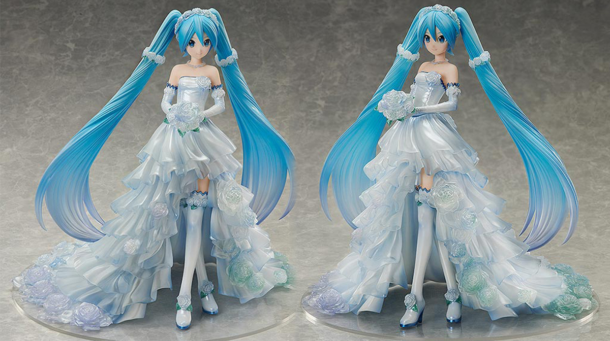 初音未来结婚礼服手办推出啦,这门婚事好吗