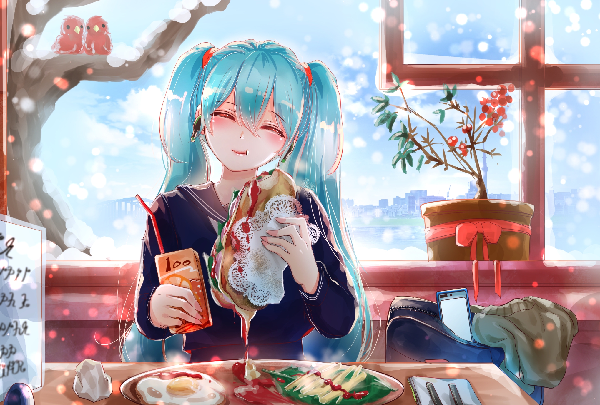 超好看的初音未来和洛天依