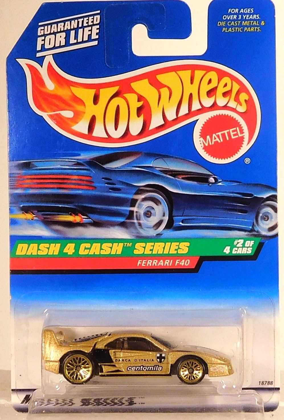 (hotwheels 风火轮)ferrari f40