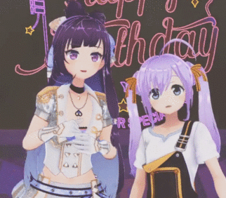 《战斗吧歌姬》6月6日鸭鸭生日直播自制gif.vol18