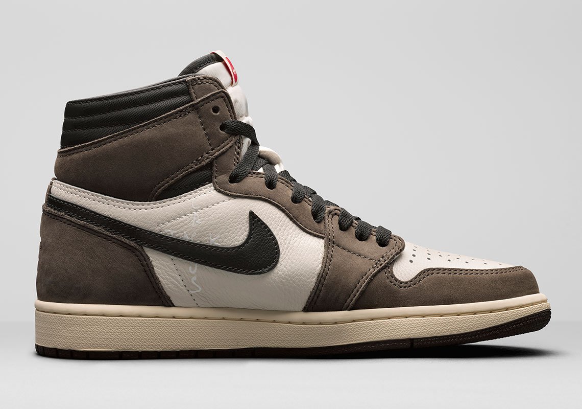 乔丹品牌已经正式发布信息:特拉维斯·斯科特和air jordan 1联名款将