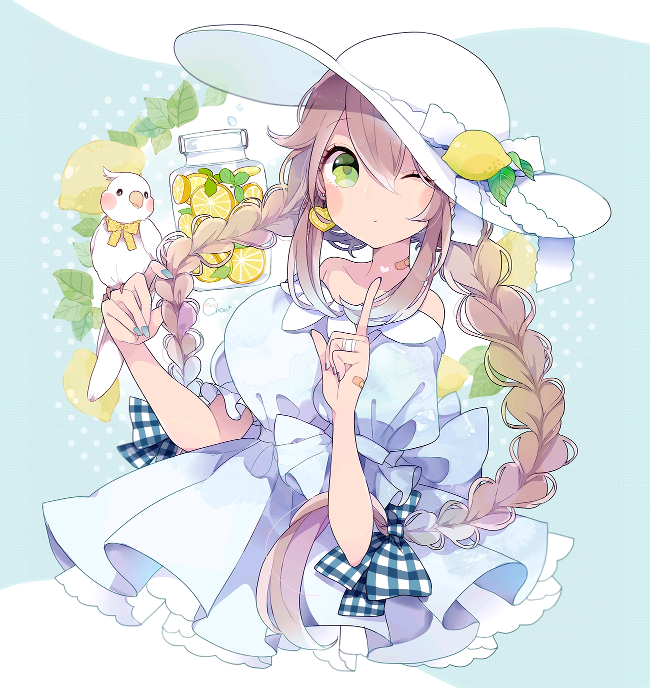 p站画师推荐画师chon的插画欣赏