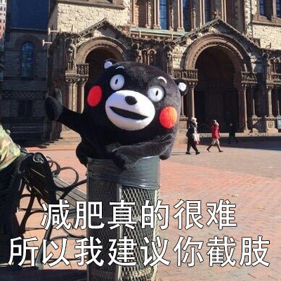 搞笑又可爱的熊本熊表情包!