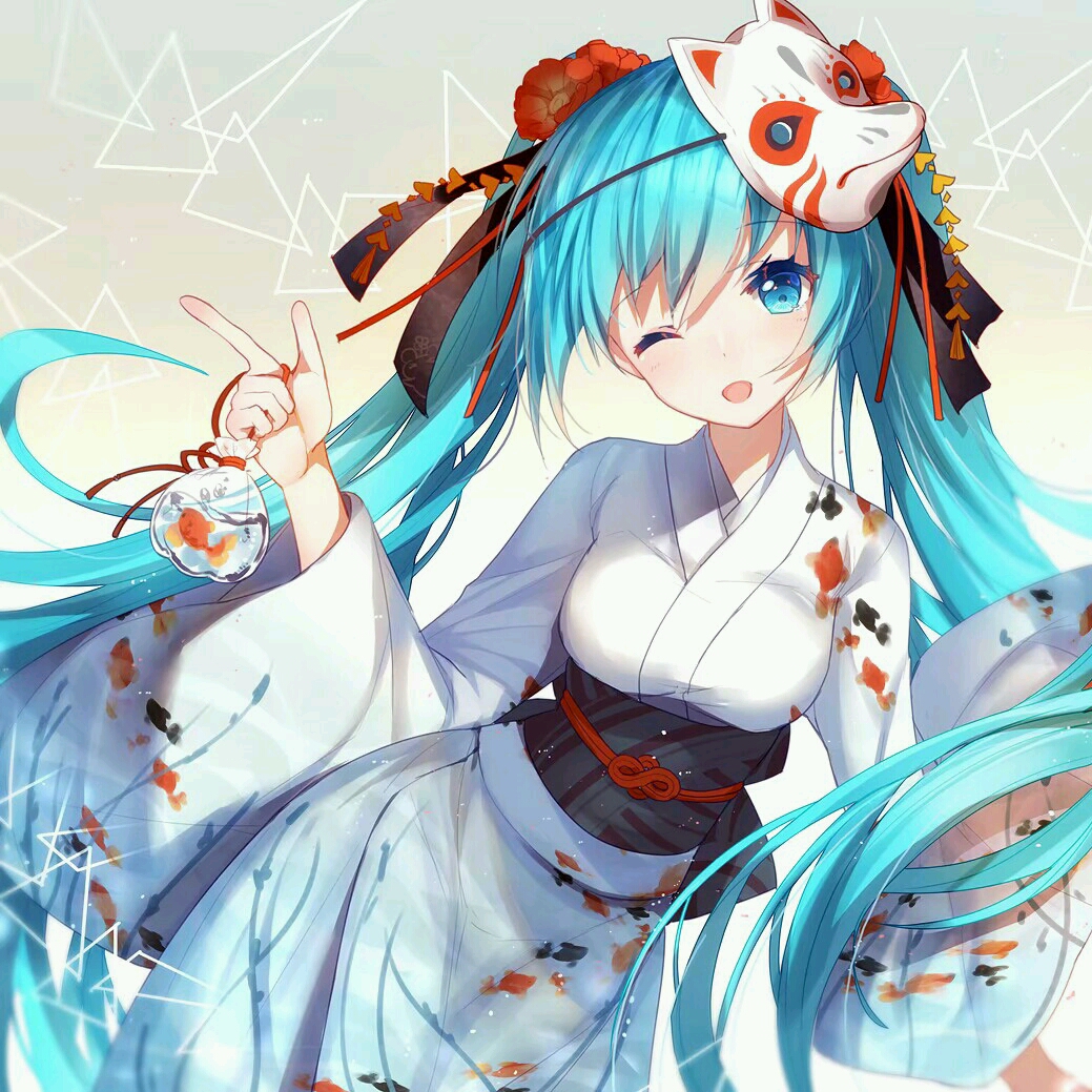 初音未来美图壁纸头像!初音粉别错过了!