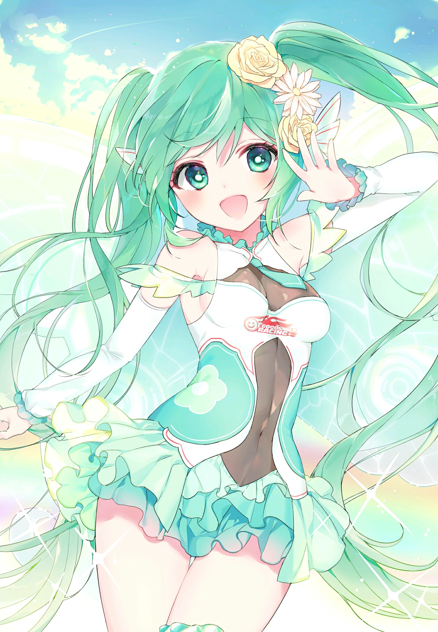 日更二幕初音未来高清美图必将尽数奉上第二十五期